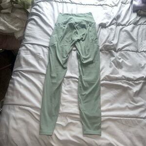 green XS halara leggings